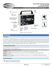 SKC 228-9530 Operating Instructions Manual