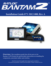Satloc 806-2034-000 Installation Manual