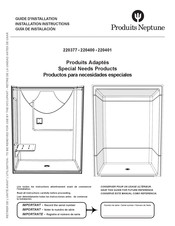 Produits Neptune 220400 Installation Instructions Manual
