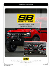 Smittybilt SB61368W Installation Instructions Manual