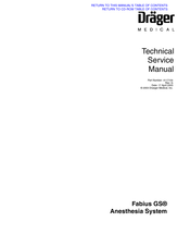 Draeger Fabius GS Technical & Service Manual