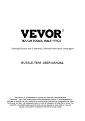 Vevor 120972 Original Instruction