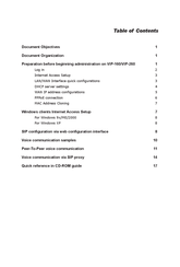 Planet VIP-260 Manual
