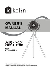Kolin KCF-10TRD Owner's Manual