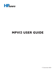 HP Tuners MPVI3 User Manual