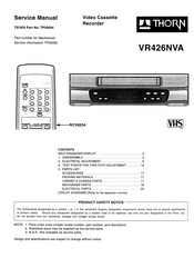 Thorn VR426NVA Service Manual