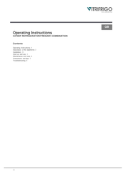 Vitrifrigo C270DP Operating Instructions Manual