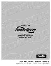 Club Car PowerDrive 20310 Maintenance Service Manual