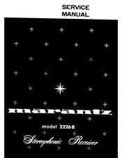 Marantz 2226B Service Manual