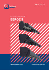 Sunshade Experts BERGEN Installation Manual