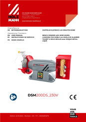 Holzmann DSM200DS 230V User Manual
