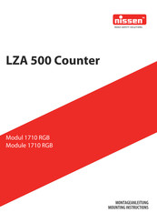 nissen 1710 RGB Mounting Instructions