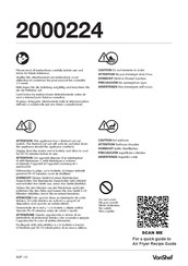 VonShef 2000224 Instruction Manual