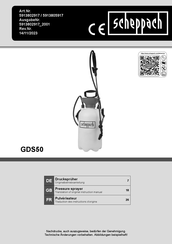 Scheppach 5913805917 Translation Of Original Instruction Manual