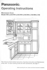 Panasonic NN-L726 Operating Instructions Manual