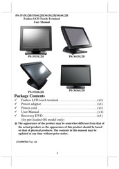 POSIFLEX PS-3615G2H User Manual