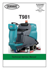 Tennant T981 Technical & Service Manual