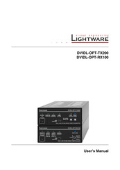 Lightwave DVIDL-OPT-TX200 User Manual