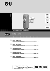 G-U BKS 5302 Installation And Operating Instructions Manual