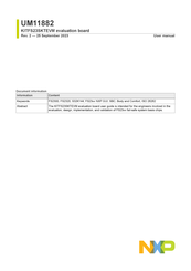 NXP Semiconductors KITFS23SKTEVM User Manual