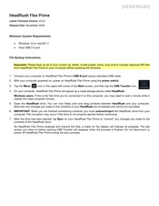 HEADRUSH FLEX PRIME Firmware Update