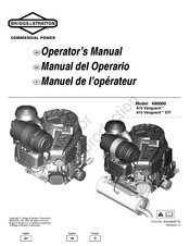 Briggs & Stratton VANGUARD 810 EFI Operator's Manual
