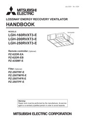 Mitsubishi Electric LGH-200RVXT3-E Handbook