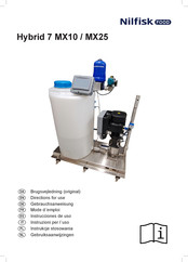Nilfisk-Advance Hybrid 7 MX10 Instructions For Use Manual