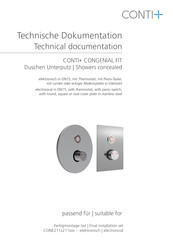 Conti+ CONGENIAL FIT CONE211 211 Series Technical Documentation Manual
