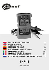 Sonel TKF-13 User Manual