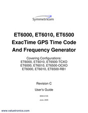 Symmetricom ET6010 User Manual