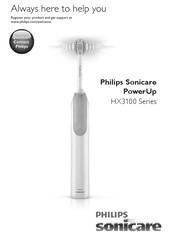 Philips Sonicare PowerUp HX3100 Series Manual