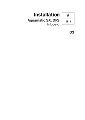 Volvo Penta Aquamatic DPS Installation Manual