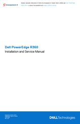 Dell PowerEdge R360 XRH14 Installation And Service Manual