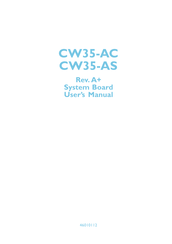 DFI CW35-AS User Manual
