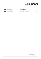 JUNO JGVX608D1 User Manual