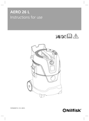 Nilfisk-Advance AERO 26 L Instructions For Use Manual