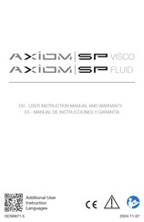 Ki Mobility Axiom SP Fluid User Instruction Manual