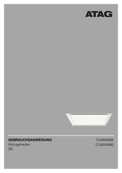 Atag CU9054MG Instructions For Use Manual