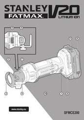 Stanley FATMAX V20 LITHIUM ION SFMCE200 Original Instructions Manual