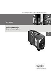 SICK DME5000-3 Series Operating Instructions Manual