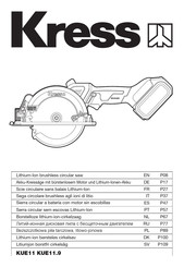 KRESS KUE11 Manual