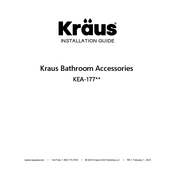 Kraus KEA17729BG Manual