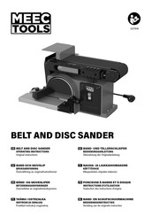 Meec tools 027916 Operating Instructions Manual