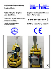 Airtec BS-650-EL Original-Instruction Manual Spare Parts List