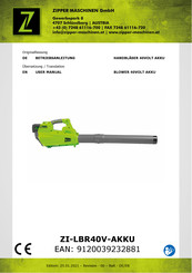 ZIPPER MASCHINEN 9120039232881 User Manual