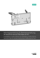 Rehau MEPA Sanicontrol 1065 Installation & Operating Instructions Manual