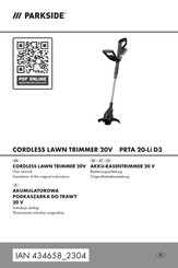 Parkside 434658 2304 User Manual