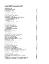 Jeep Cherokee 1993 Factory Service Manual