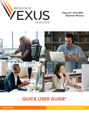 Polycom CCX 400 Quick User Manual